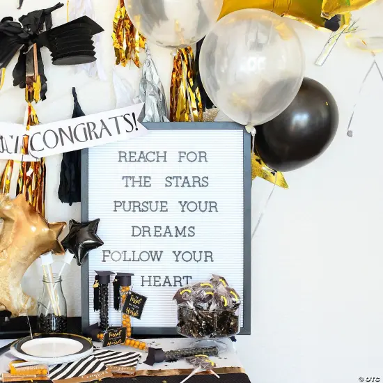 Graduation Black Tassel Nylon Keychains with Hat Charm | MINA&reg; {4}