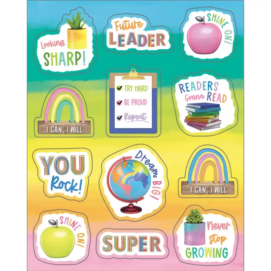 Creatively Inspired Motivators Shape Stickers, 72 Per Pack, 12 Packs {2}