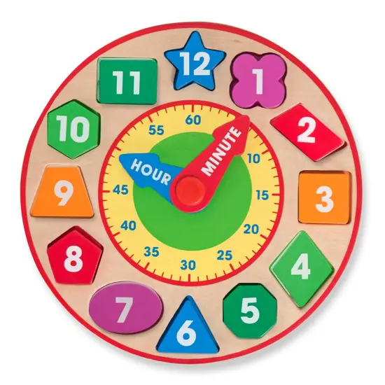 Shape Sorting Clock {2}