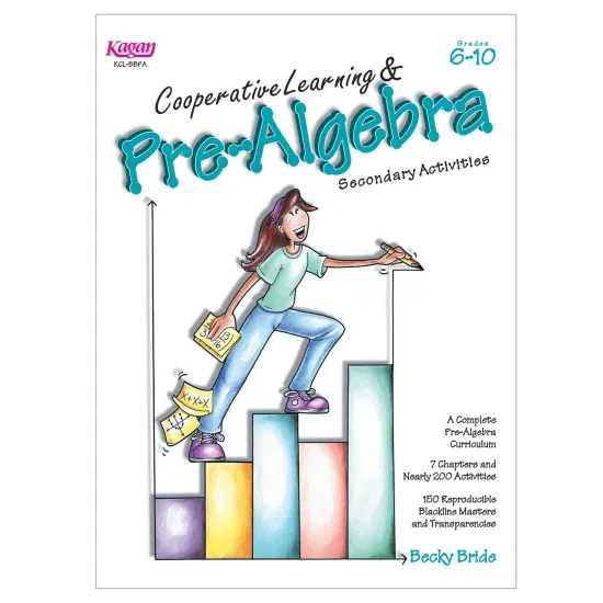 Cooperative Learning & Pre-Algebra Secondary Activities Book, Grade 6-10 {1}