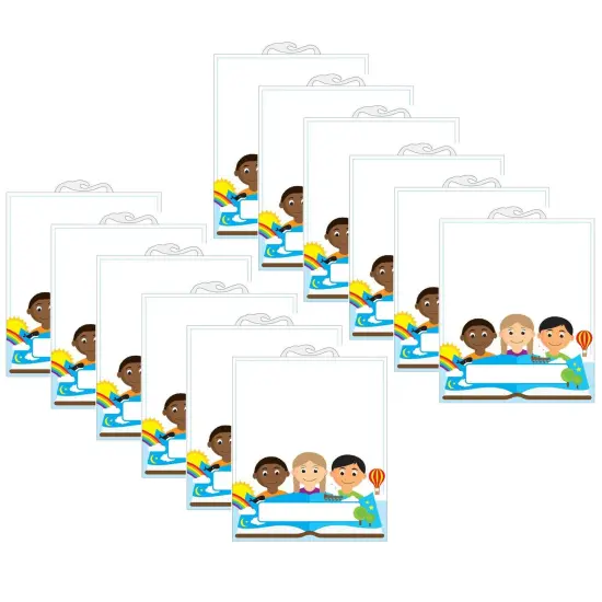 Multicultural File Buddy&trade; Storage Bag, 10.5" x 12.5", Pack of 12 {1}