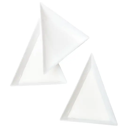 CousinDIY Triangle Bead Tray 3/Pkg {5}
