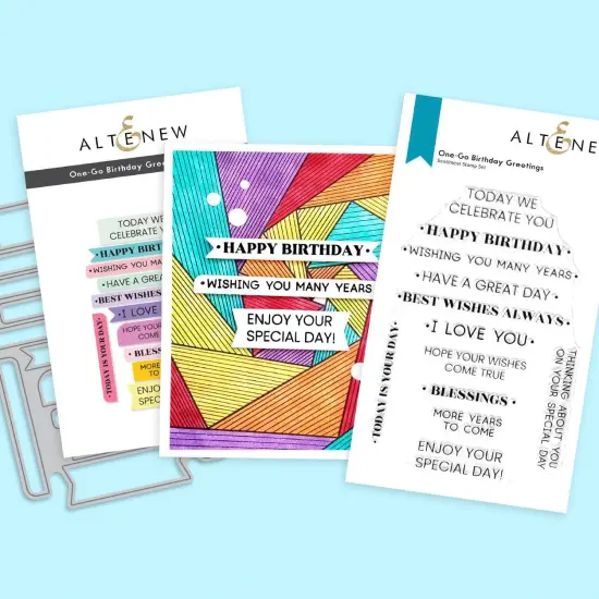 One-Go: Birthday Greetings {6}