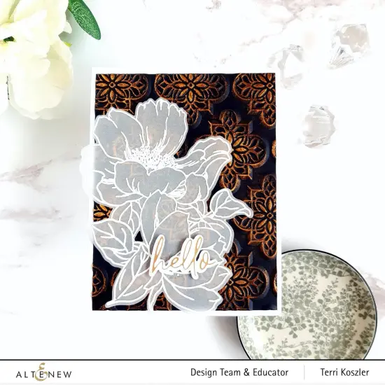 Intricate Tiles 3D Embossing Folder {3}