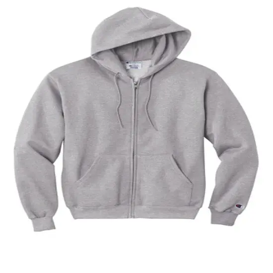Champion&reg; Powerblend Full-Zip Hoodie Light steel {3}