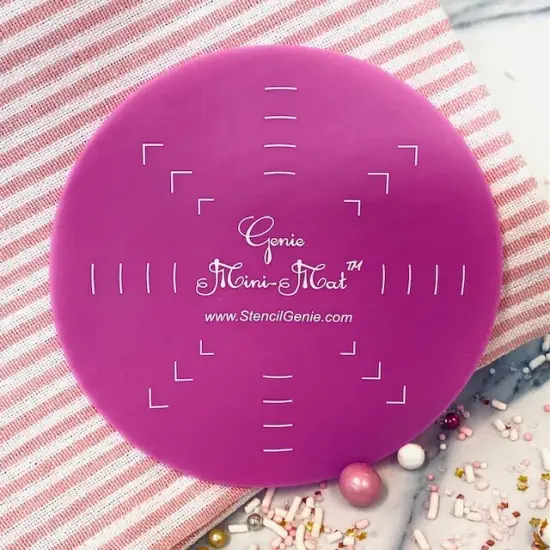 Genie's Mini Mat for the cookie Turntable by Genie's Dream {1}