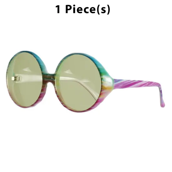 Adults Hippie Glasses - 1 Pc. {1}