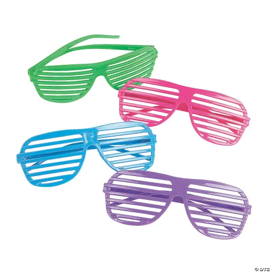Novelty Shutter Glasses 12 Pc {2}