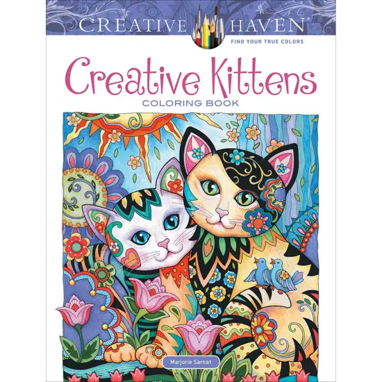Creative Haven: Creative Kittens Coloring Book-Softcover {1}