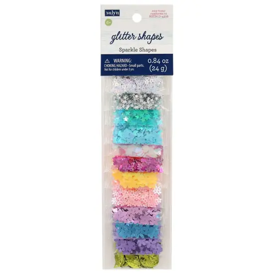 Sulyn Glitter And Sparkle Shapes-0.84oz {2}