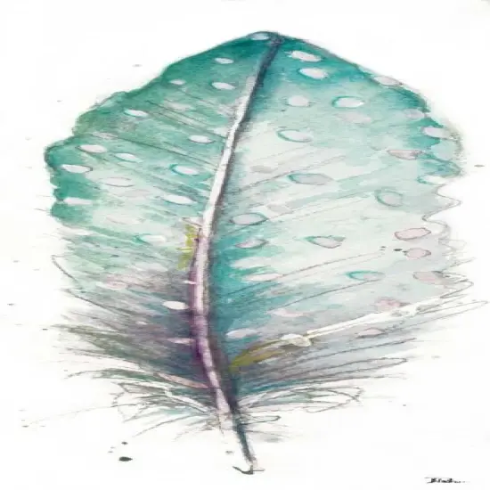 Watercolor Feather White I by Patricia Pinto - Item # VARPDX11051F {1}