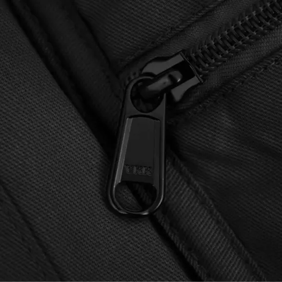 Smart Apron Waist Apron 7 Pockets with Zippers Adjustable Quick Release Waistband-60 Inches Long, 16 Reinforced Stress Points for Crafters, Teachers, Artists, Scrap Bookers, Sewing, Concessions Black {6}