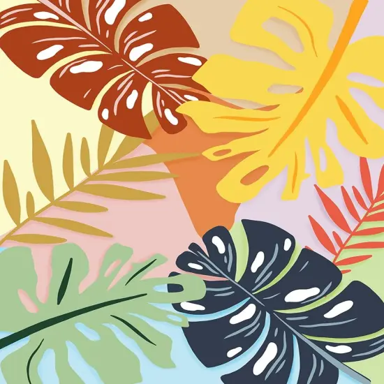 Tropical Foliage II by Natalie Carpentieri - Item # VARPDX43547 {1}