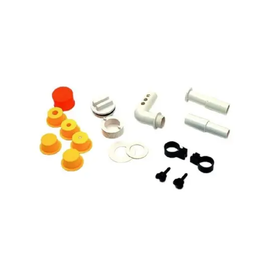 Swim Central Hydro Tools Complete Adapter Kit for Swimming Pools - 14pc White {1}