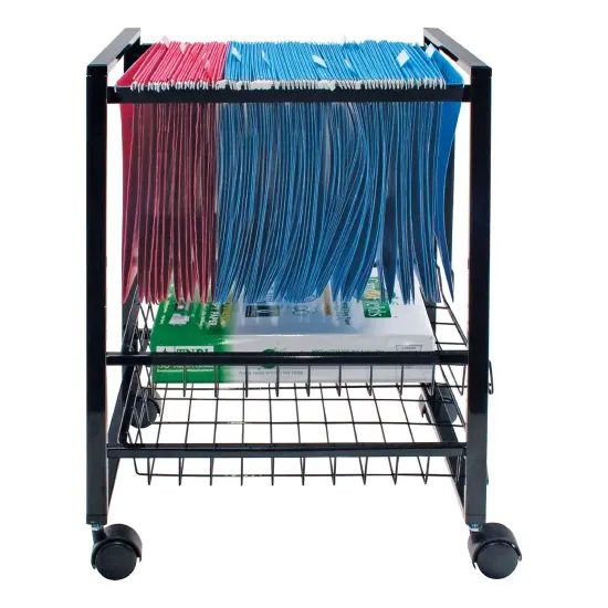 Mobile File Cart, Letter Size Suspension File {2}