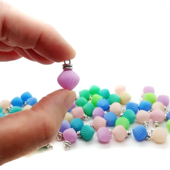 10-20 Mini Christmas Ornaments, Cute Pastel Baubles for Tiny Trees, Dollhouse Miniatures, Adorabilities {7}