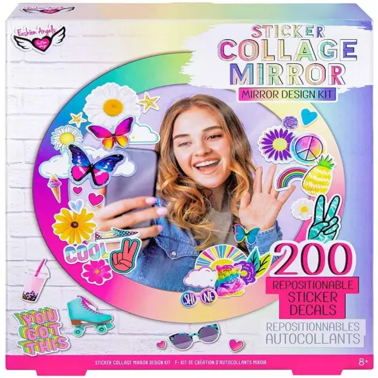 Fashion Angels Sticker Collage Mirror Design Set {3}
