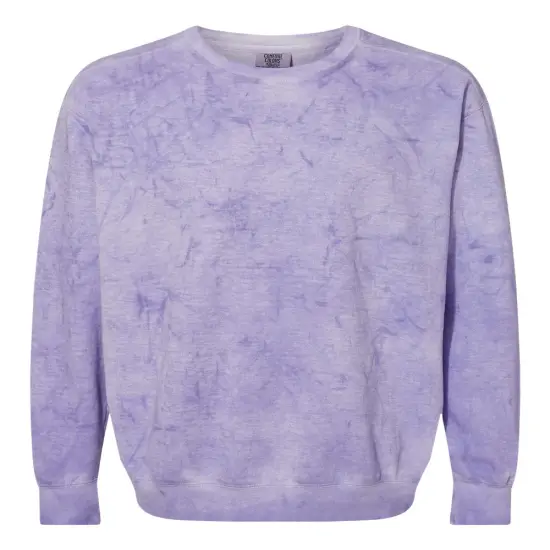 Comfort Colors&reg; Colorblast Crewneck Sweatshirt Amethyst {1}