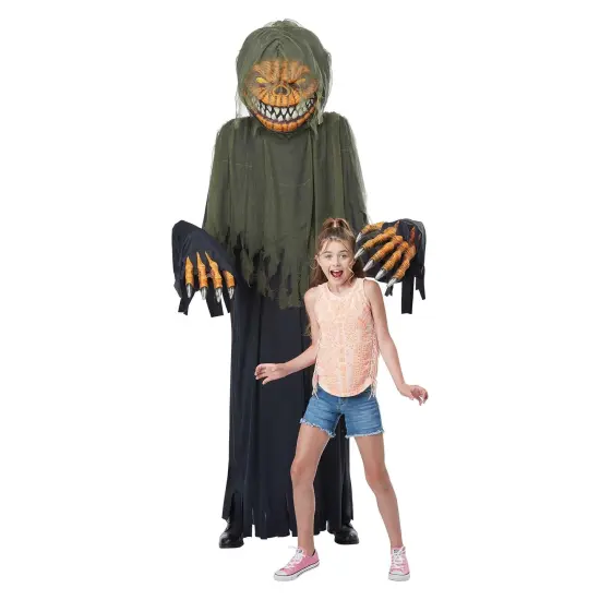 Towering Terror Pumpkin Adult Costume | One Size {1}