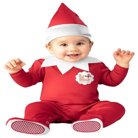 Elf On The Shelf Baby Boy Elf Infant Costume {1}