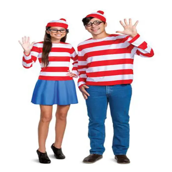 Where's Waldo? Waldo Classic Adult Costume {4}