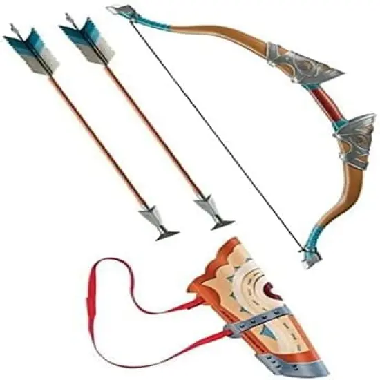 Legend of Zelda Breath Of The Wild Deluxe Costume Bow Set w/ Quiver & Arrows {3}
