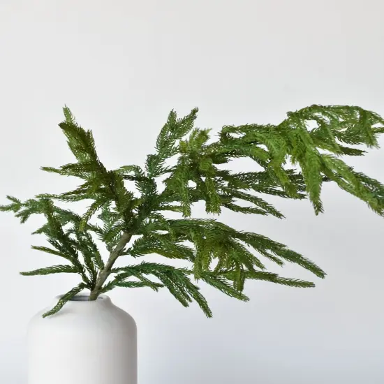 36" RealTouch Norfolk Pine Spray Stem {6}