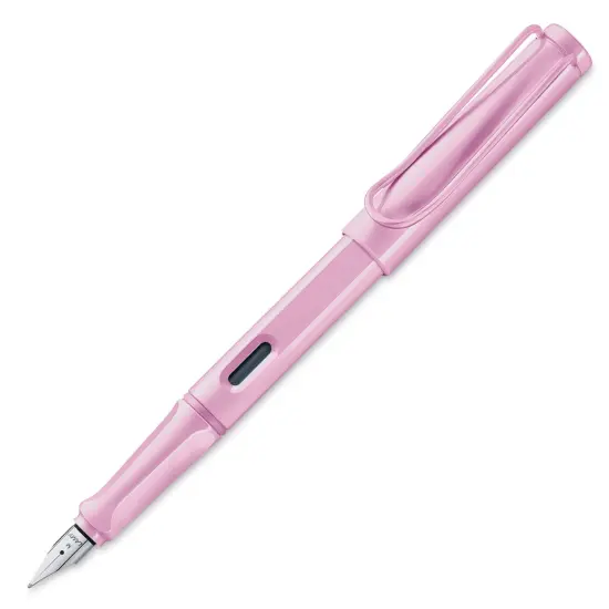 Lamy Safari Fountain Pen - Light Rose, Medium Nib {1}