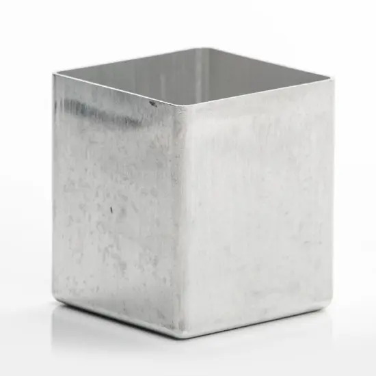 Square Aluminum Candle Mold, 3 x 3 x 3.5 {1}