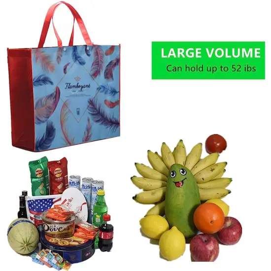 Grocery Bag Non-Woven Tote Bags | RADYAN&reg; {6}