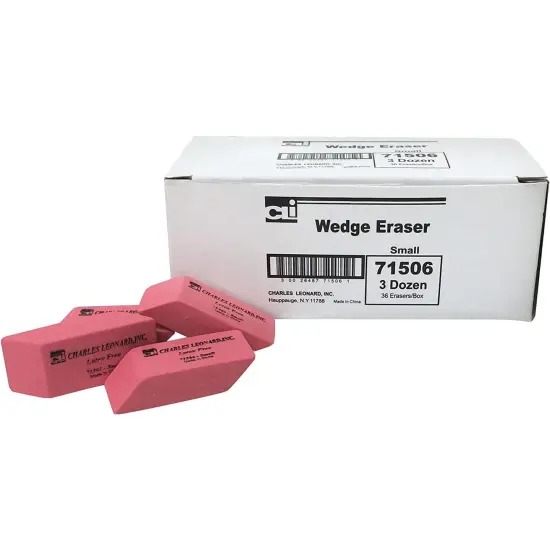 Eraser -Wedge Shape (12 Pack) {1}