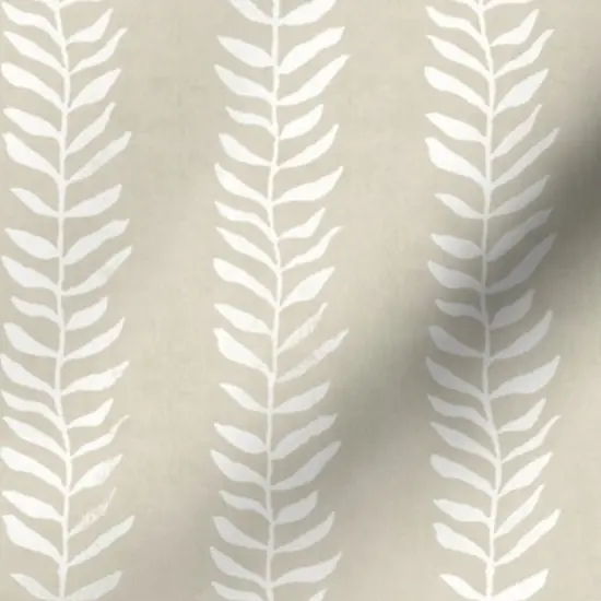 Various Fabrics by the Yard or Fat Quarter Botanical Leaves Earth Tones Plant Minimal Neutral Custom Printed Fabric by Spoonflower {7}