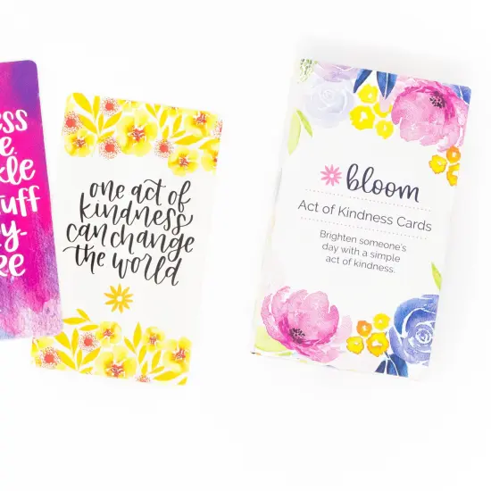 bloom daily planners Card Deck, 2" x 3.5", Act of Kindness Cards {5}