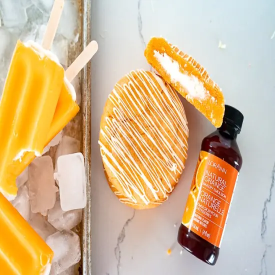 LorAnn Oils Orange Bakery Emulsion, 4 ounce {4}