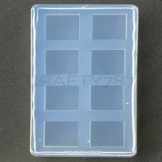 Square 13.5mm Stud Silicone mold (A2) {2}