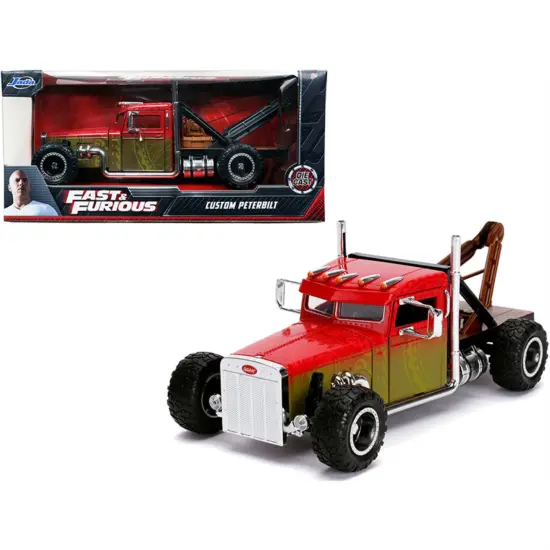 Custom Peterbilt Tow Truck "Fast & Furious" Series 1/24 Diecast Model By Jada {1}