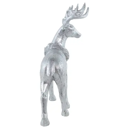 Northlight Elegant Christmas Reindeer Figure - 11.5" - Silver {6}