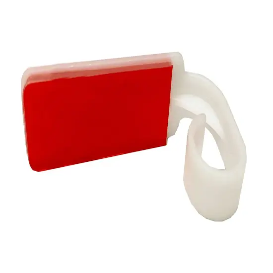 Simple Living Set of 8 Sticky Outdoor Mantle Hooks 2.25" Clear {3}