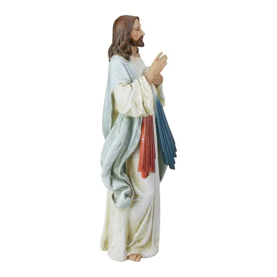 Roman Joseph's Studio Divine Mercy Jesus Figurine - 10" White {4}