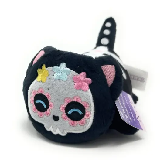 Aphmau MeeMeows YouTube Gaming Channel 4&rdquo; Exclusive Halloween Plush Set of 4 Includes: Pumpkin Kitty , Zombie Kitty , Werewolf Kitty & Day of The Dead - Sugar Skull Kitty {6}