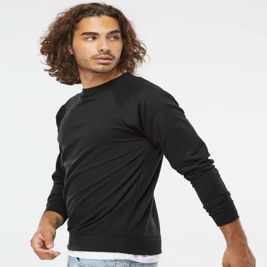 Long Sleeve Lightweight French Terry Crewneck Sweatshirt | RADYAN&reg; Harvest gold {6}