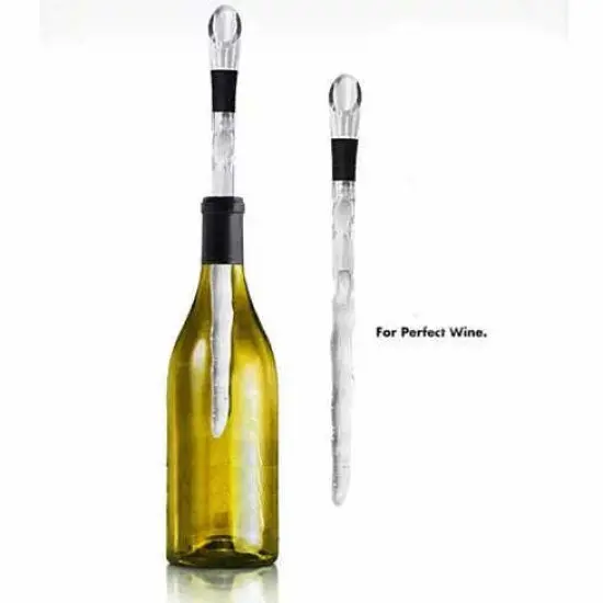 Winecicle - The Wine Chiller Icicle Stick and built in aerator {2}