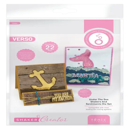 Tonic Studios Shakers And Die Set-Under The Sea {1}