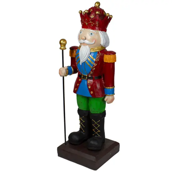 Northlight 22" Red and Blue Nutcracker Soldier Christmas Decoration {5}