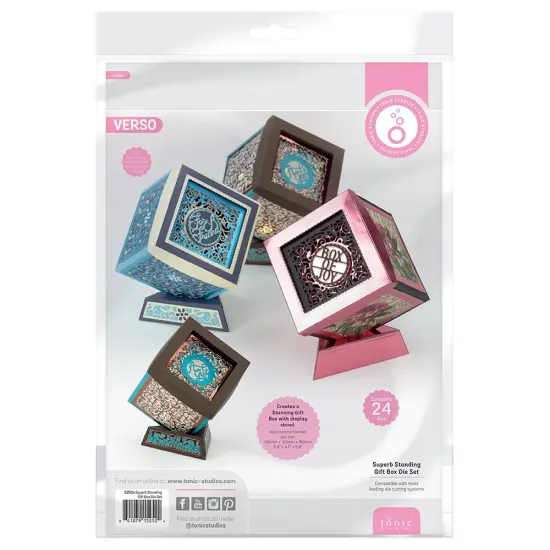 Tonic Studios Gift Box Die Set-Superb Standing {1}