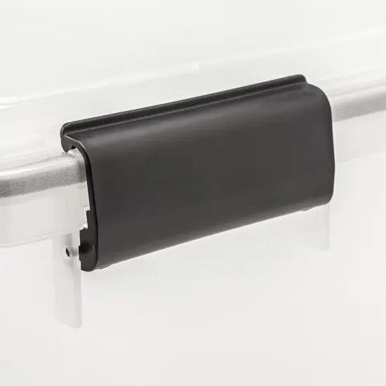 IRIS USA 30.6qt WEATHERPRO Airtight Plastic Storage Bin with Lid and Seal and Secure Latching Buckles {5}