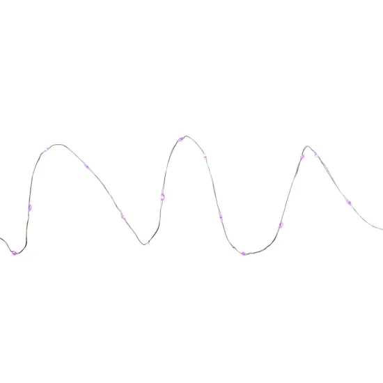 Northlight LED Micro Fairy Christmas Lights - Purple - 6ft Copper Wire - 20ct {5}