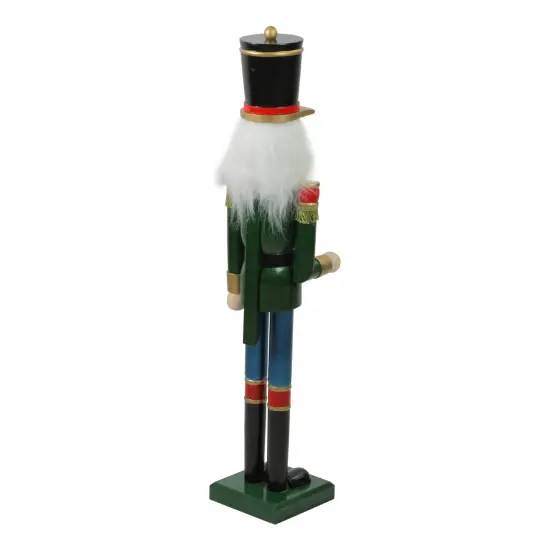 Northlight 36.75" Green and Black Christmas Nutcracker Soldier with Sword {4}