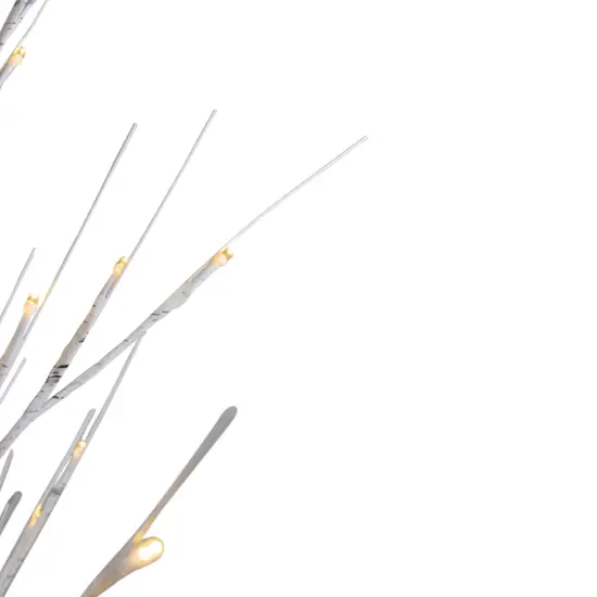 Northlight LED Lighted Christmas Birch Twig Tree Outdoor Decoration - 6' - Warm White Lights {6}