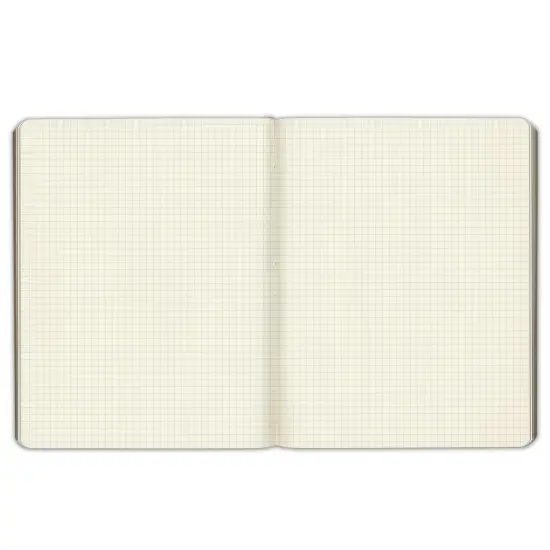 Gallery Leather Grid Journal - Crafted in Maine, USA - Elegant Leather Notebook with 192 Grid Pages , 9.75x7.5 ", Large Grid Camden Red {4}